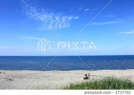 Swimming in the sea Swimming in the sea 1737792