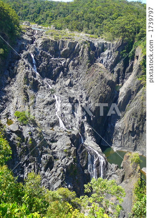 barron falls, water fall, waterfall 1739797