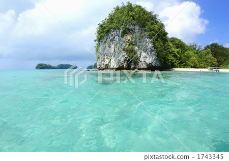 Long Beach of the Republic of Palau 1743345