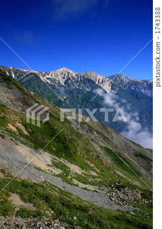 白馬三山 風景 堆 1743388