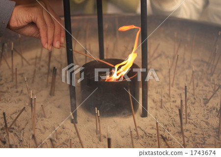 incense stick, incense, fire 1743674