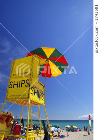 life guard, observation, watch 1743691