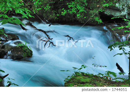 Oirase Ise流動兩種流量 1744051