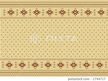 Nordic pattern 5 - Stock Illustration [1744717] - PIXTA