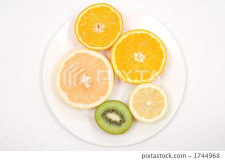 切水果·柑橘和獼猴桃 1744968