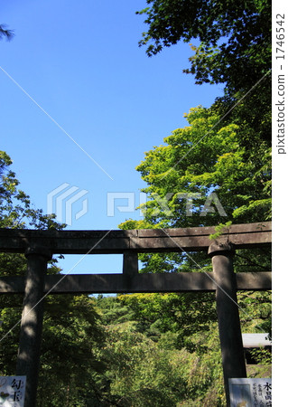 Minamiko Shinto神社Torii Minamiko Shinto神社Torii 1746542