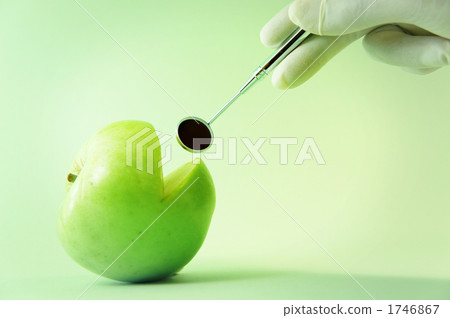 Dental practice of green apples "Ah, then" 1746867