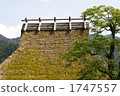 kayabuki roofing, thatched, agricultural village 1747557