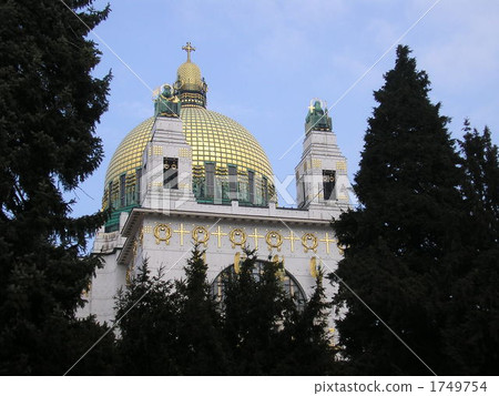 Steinhof church of Otto Wagner, Vienna 1749754