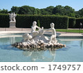Vienna, palace Belvedere Palace in the garden 1749757