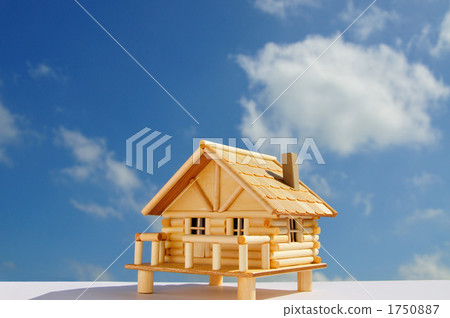 Model of log house 1750887
