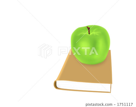 Books and apples Books and apples 1751117