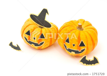 Autumn event Pocket pumpkins of Halloween. 1751720
