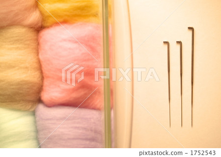 Wool and needle 1752543
