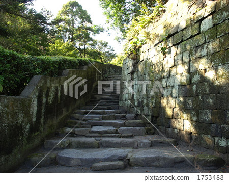 鹿兒島-Senbakuen的石階 鹿兒島-Senbakuen的石階 1753488