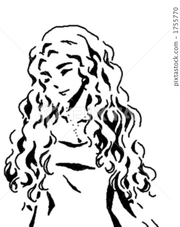 長頭髮 長髮 長發 1755770