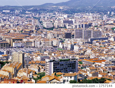 Port town Marseille old port 1757144