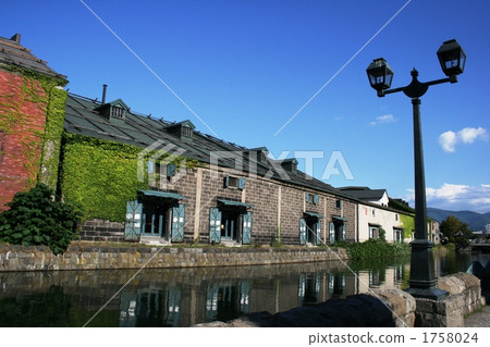 在藍天的小樽運河 在藍天的小樽運河 1758024