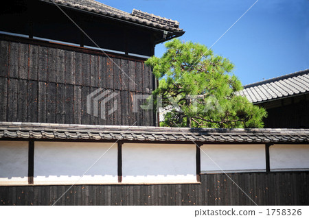 Grilled cedar board house 1758326