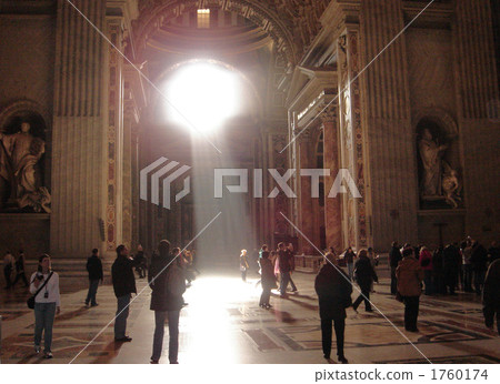 The view of the church that the light is plugged in 1760174