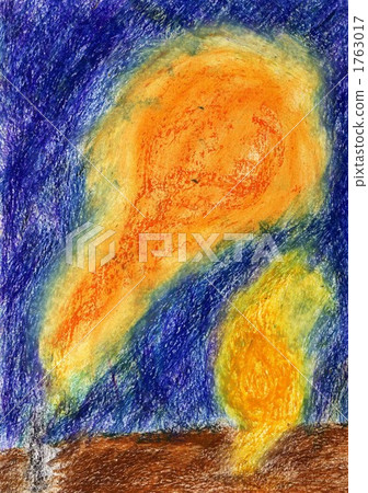 warm color, crayon, crayons 1763017