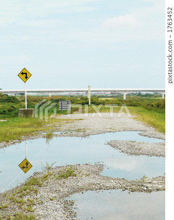 A large puddle A large puddle 1763452