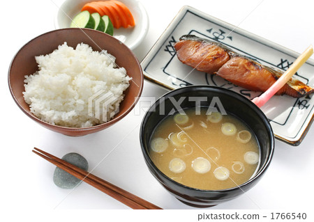 Grilled fish set meal 1766540