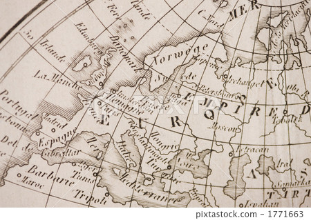 Old Map Europe 1771663