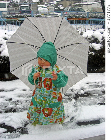 幼兒園兒童 油布雨衣 傘 1771778