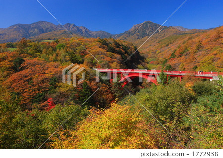 Higashiizawa Ohashi autumn leaves Higashiizawa Ohashi autumn leaves 1772938