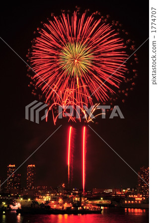 firework, fireworks, summer festival 1774707