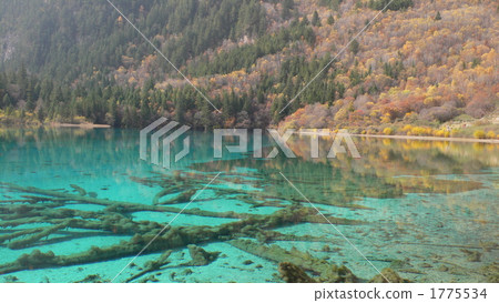 jiuzhaigou, lake, asian 1775534