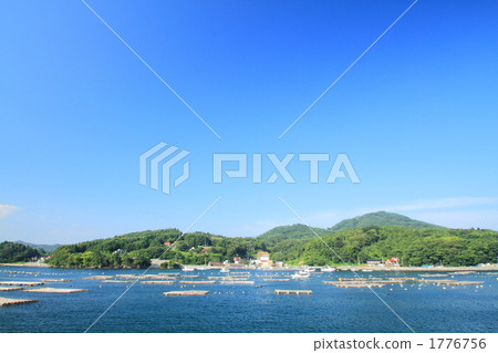 氣仙沼大島·牡蠣養殖 1776756