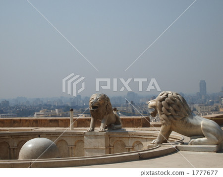 石像 獅子 街景 1777677