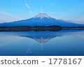 富士山顛倒投影 富士山 雪山 1778167