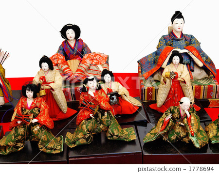 女兒節 展出的娃娃系列 女兒節娃娃 1778694