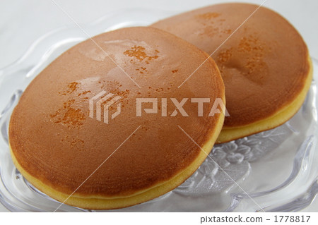 銅鑼燒 兩個小煎餅中間夾豆餡 烘焙甜食 1778817