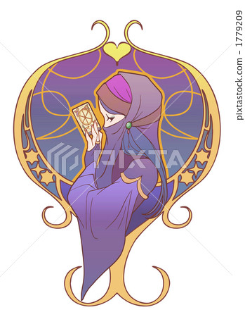 A fortune-teller's illustration A fortune-teller's illustration 1779209