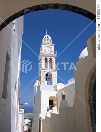 Santorini island of the Aegean Sea 1780093