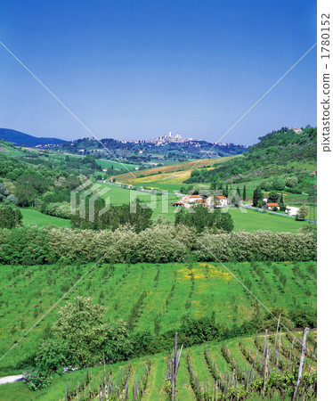 遙遠的景色聖吉米尼亞諾 1780152