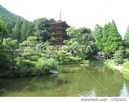 Rurikoji寺五層塔 1782638