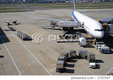 飛機裝載空運貨物 1783567