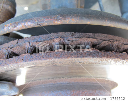 Rusted brake disc 2 1786512