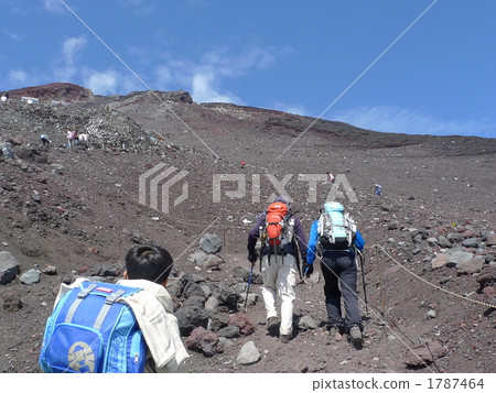 A couple I saw while climbing Mount Fuji. 1787464
