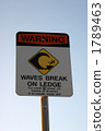 Attention to surfers Signs (Hawaii) 1789463