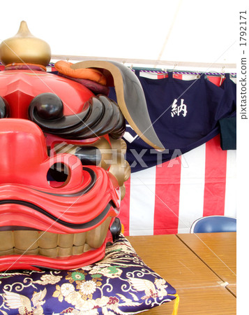 Lion head of lion Lion (Ishiba festival) 1792171
