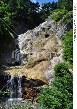 瀑布 自然 超級白山 1793350