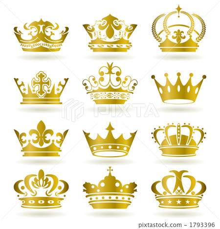 皇冠圖標集 皇冠圖標集 1793396