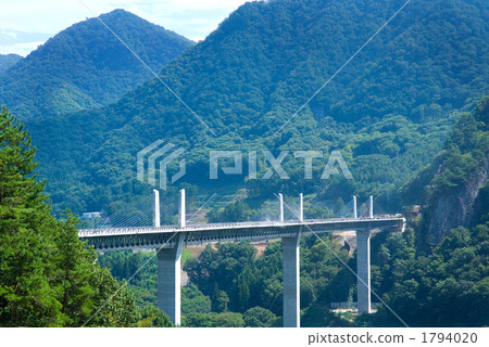 The Yamba Dam Bridge and Agatsuma Gorge around 2010 1794020