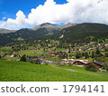 a mountain village, landscape, scape 1794141